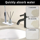 4PCS/Set Water Absorbent Diatomite Tray Diatomaceous Earth Kitchen Soap Dish