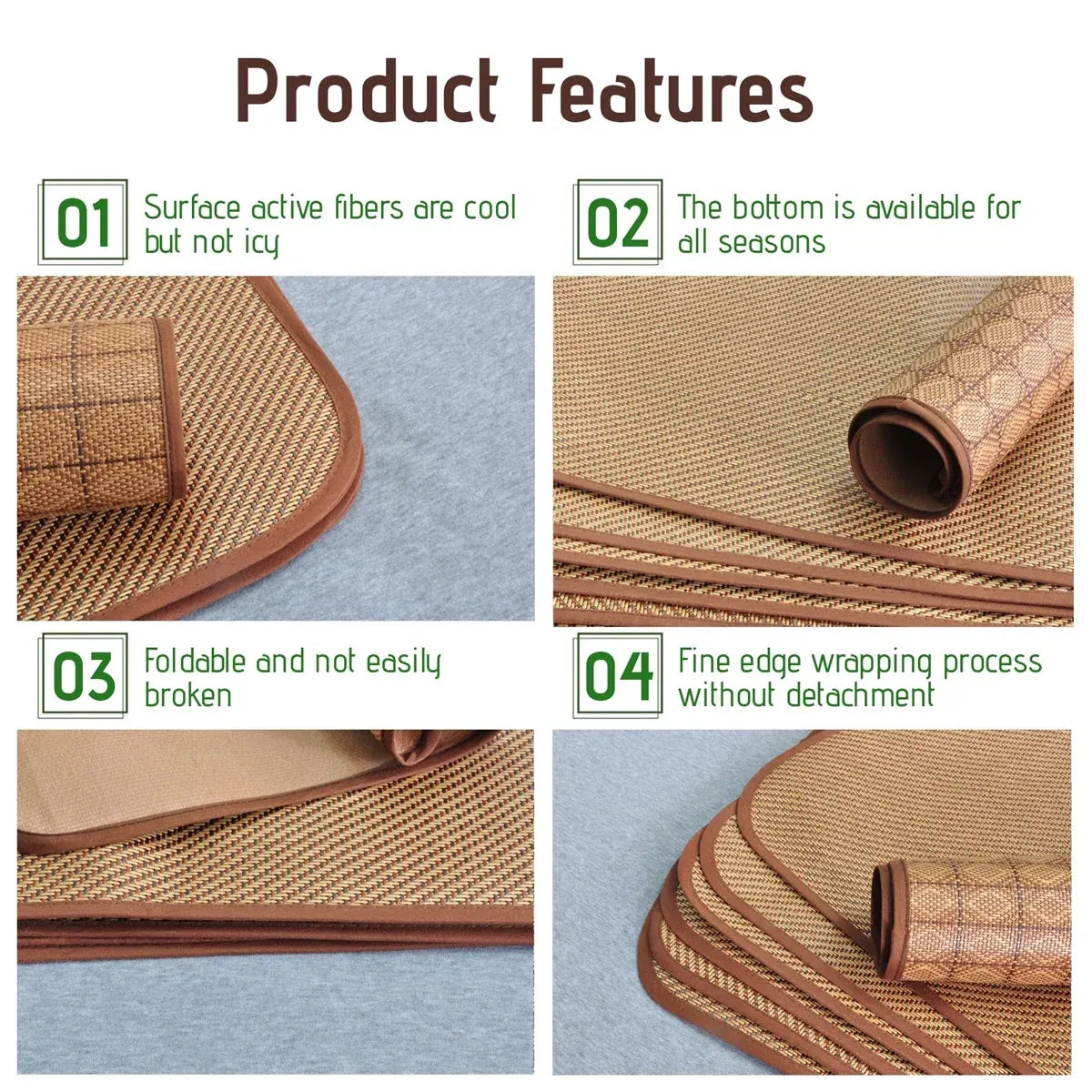 Pet Mat Kennel Cushion Dog Cat Bed Sleeping Pad Soft Washable for Crate Floor - 40x60cm