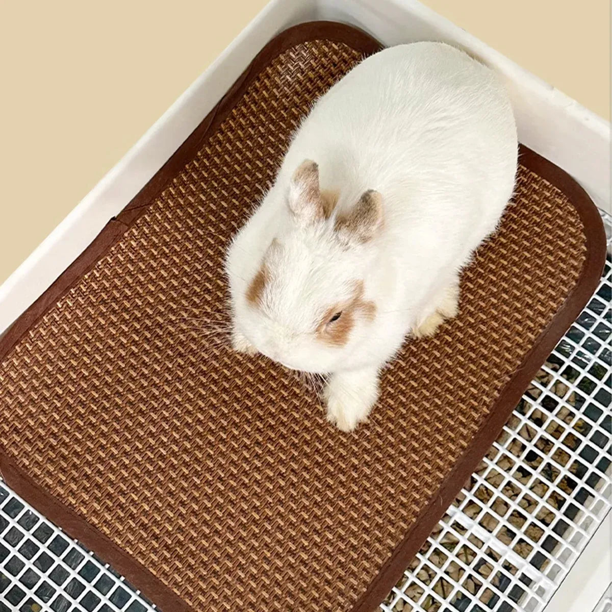Pet Mat Kennel Cushion Dog Cat Bed Sleeping Pad Soft Washable for Crate Floor - 40x60cm