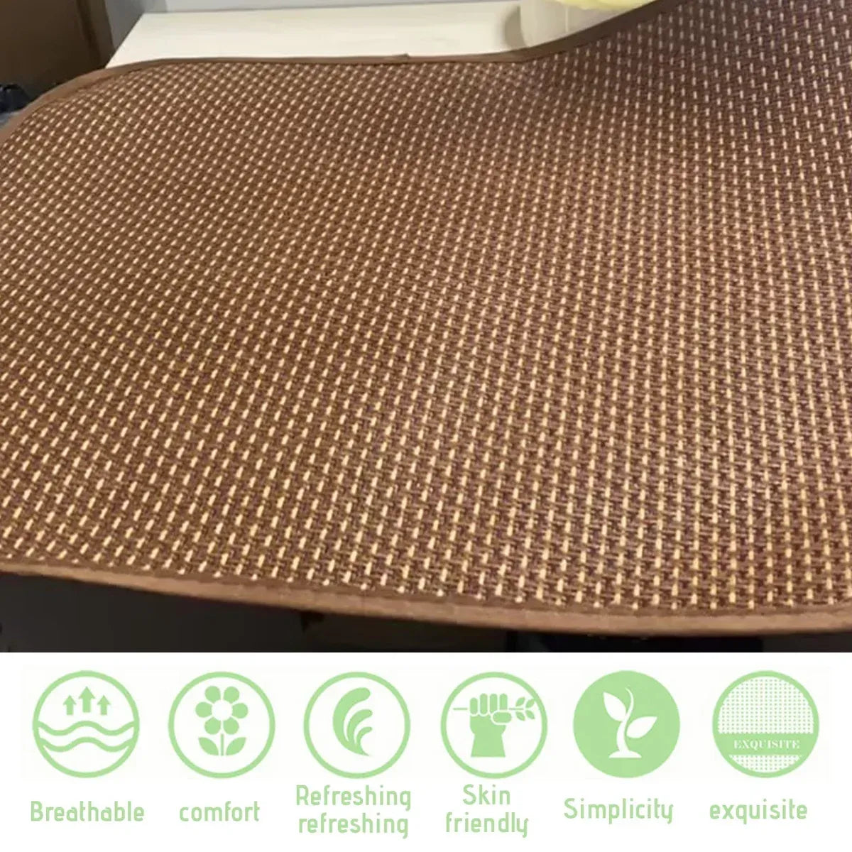 Pet Mat Kennel Cushion Dog Cat Bed Sleeping Pad Soft Washable for Crate Floor - 40x60cm