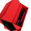 Leather Multiple Glasses Storage Case 5 Slots Sunglasses Organizer Bag