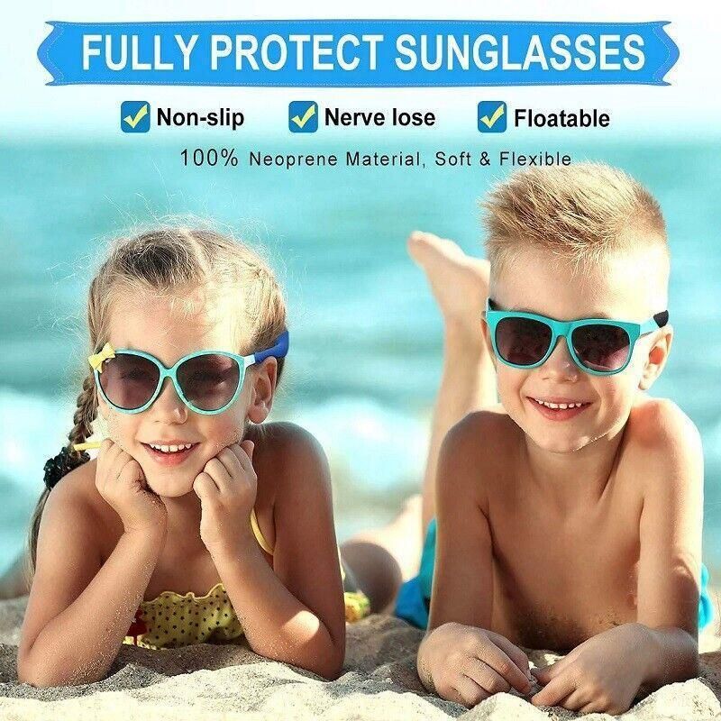 Sunglasses Strap Sports Band Glasses Neck Cord Neoprene Eyewear - Blue