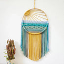 Sunrise Hand Woven Tapestry Decoration Warm Tones Wall Hanging for Living Room