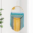 Sunrise Hand Woven Tapestry Decoration Warm Tones Wall Hanging for Living Room