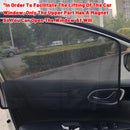 Car Sun Shade with Built-in Metal Attachment for Side Window UV Protection