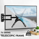 TV Wall Mount Bracket for 32-55 Inch TVs Tilt and Swivel, 1 Piece