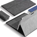 Premium Leather Case Cover Protector For Microsoft Surface Pro 8 - Black
