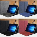 Premium Leather Case Cover Protector For Microsoft Surface Pro 8 - Black