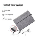 Premium Leather Case Cover Protector For Microsoft Surface Pro 8 - Light Grey