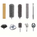 9pcs Dusters for Cleaning High Ceiling Fan Microfiber Duster with Extension