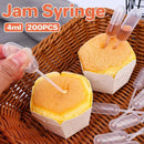 200-Piece 4 mL Clear Dessert Dropper Set