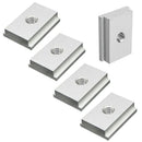 T Track T-Slot Slider Miter Aluminium Alloy Jig Tool Woodworking Set - 5PCS(M6)