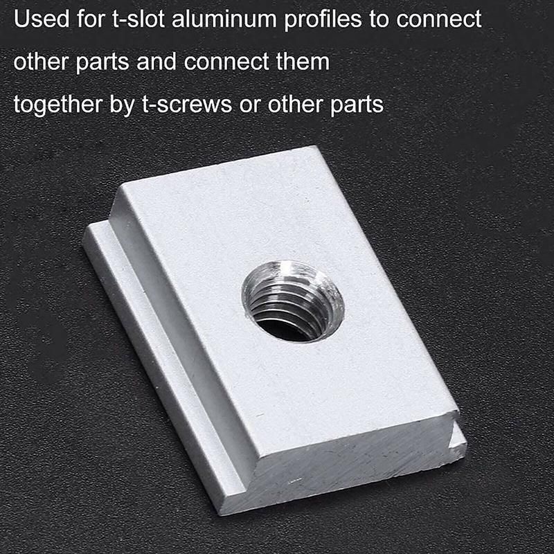 T Track T-Slot Slider Miter Aluminium Alloy Jig Tool Woodworking Set - 5PCS(M8)