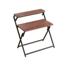 Double Layer Foldable Desk Sturdy Frame Heavy Duty for Home Office