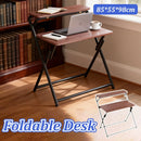 Double Layer Foldable Desk Sturdy Frame Heavy Duty for Home Office