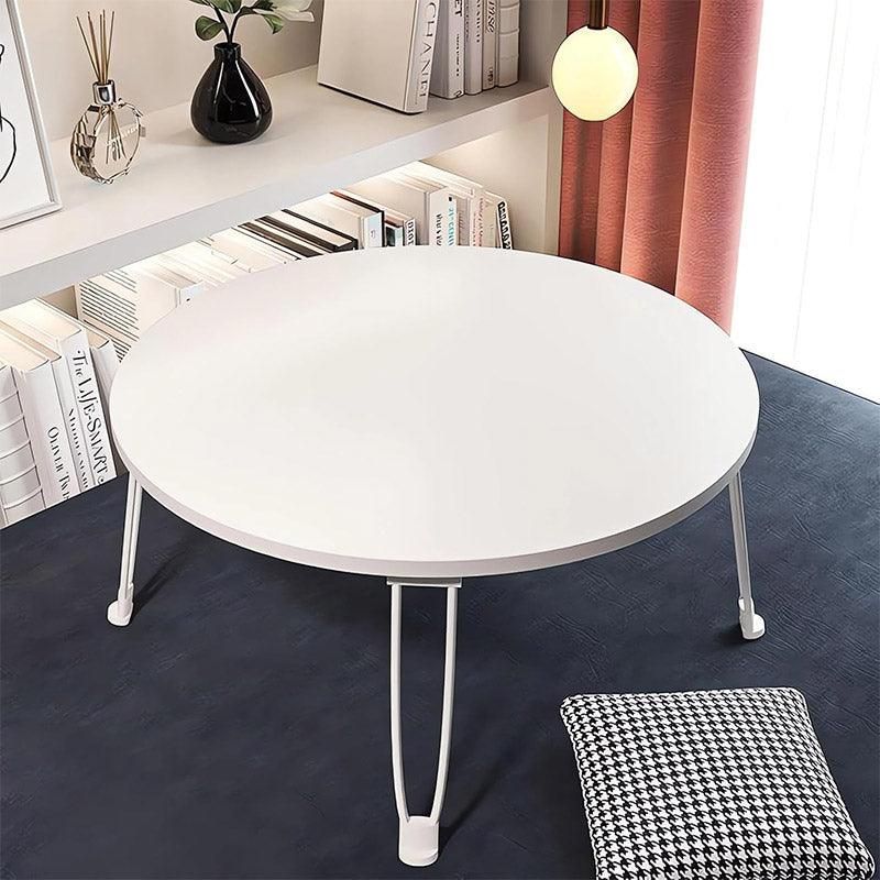 Small Foldable Computer Desk Portable Bed Table Round Home Office Laptop Stand