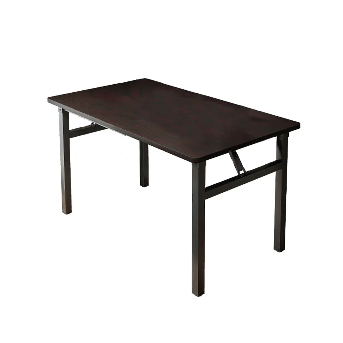 Rectangular Folding Table Sturdy Durable for Home Office Use Space Saving Desk