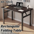 Rectangular Folding Table Sturdy Durable for Home Office Use Space Saving Desk