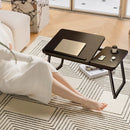 Bedside Table with Adjustable Height Folding Desktop Sturdy Space Saving Durable
