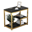 Marble Coffee Table Nesting Tables Sofa Side Bed End Table For Living Room