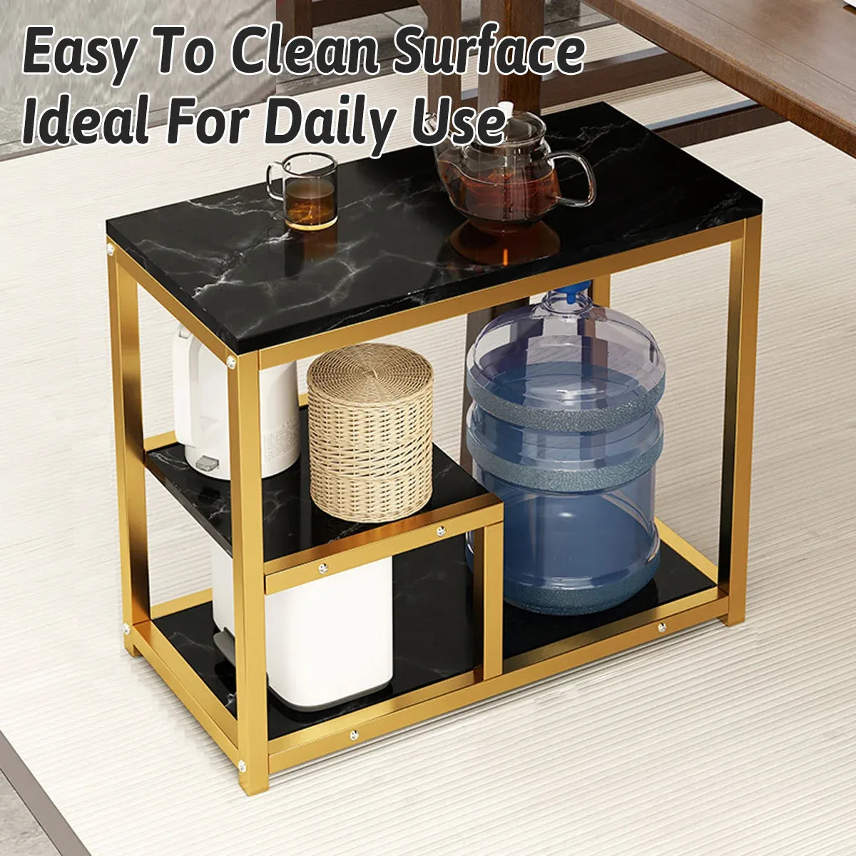 Marble Coffee Table Nesting Tables Sofa Side Bed End Table For Living Room