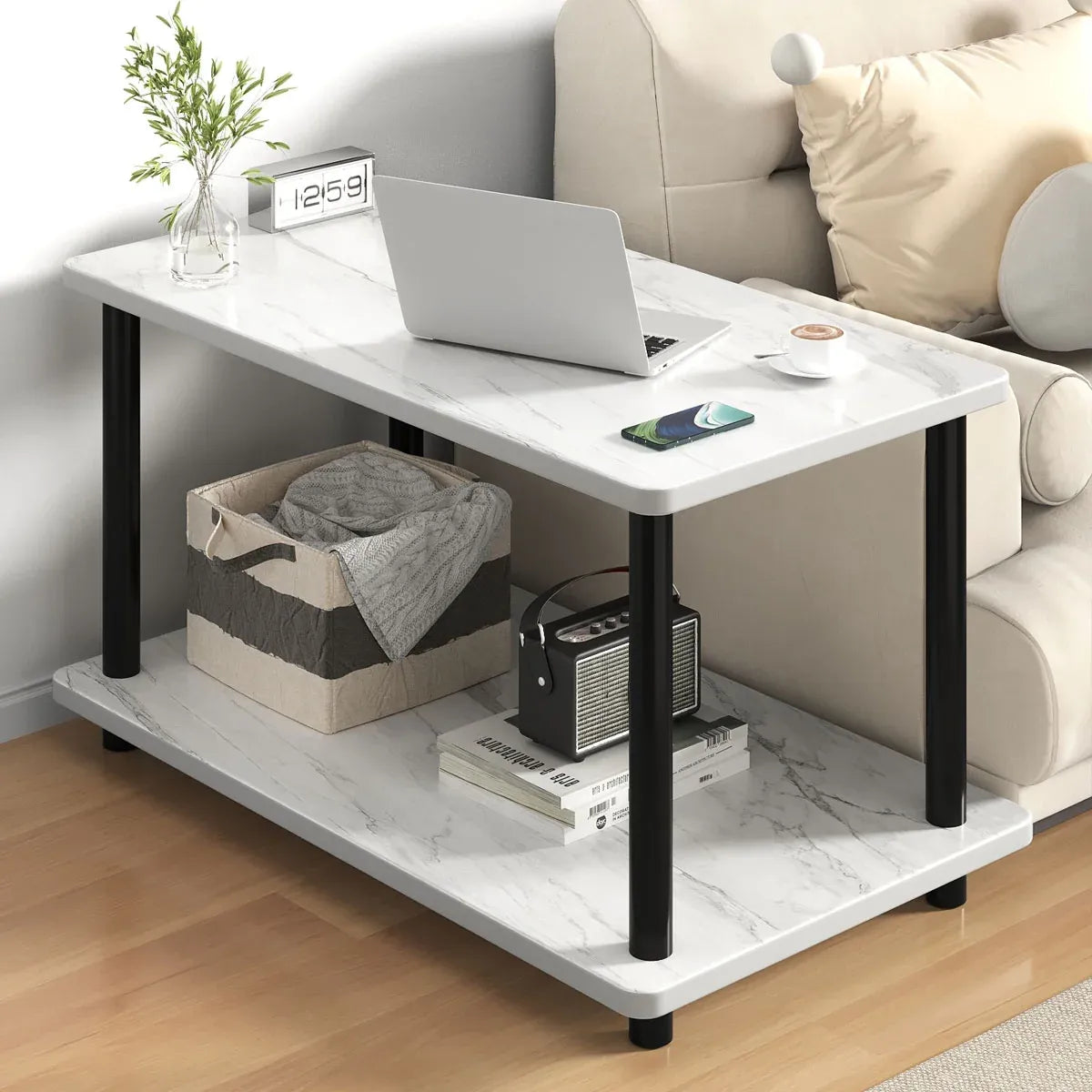 Living Room Coffee Table Bedroom Side Storage Cabinet Durable Space Saving