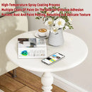 Nordic Retro Wrought Iron Small Round Coffee Table For Living Room Sofa Side