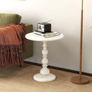 Nordic Retro Wrought Iron Small Round Coffee Table For Living Room Sofa Side