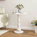 Nordic Retro Wrought Iron Small Round Coffee Table For Living Room Sofa Side