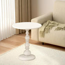 Nordic Retro Wrought Iron Small Round Coffee Table For Living Room Sofa Side