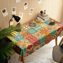 Rectangular Tablecloth Nordic Pattern Stain-Resistant for Dining