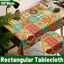 Rectangular Tablecloth Nordic Pattern Stain-Resistant for Dining