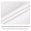 10pcs Round Tablecloth Solid Color Waterproof PEVA Table Cover 213cm Diameter - Red