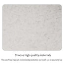 10pcs PEVA Rectangle Tablecloths Solid Colour Waterproof Party Table Covers - White