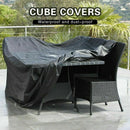 Waterproof Outdoor Furniture Cover Garden Patio Rain Uv Table Protector Chair - 123*123*74