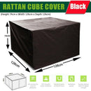 Waterproof Outdoor Furniture Cover Garden Patio Rain Uv Table Protector Chair - 123*123*74