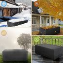 Waterproof Outdoor Furniture Cover Garden Patio Rain Uv Table Protector Chair - 123*123*74