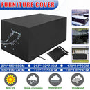 Waterproof Outdoor Furniture Cover Garden Patio Rain Uv Table Protector Chair - 126*126*74