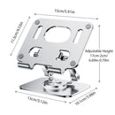 Mobile Phone Tablet Stand 360 Degree Rotating Holder Adjustable Desk Bracket