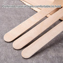 Degradable Wooden Cutlery Set 100pcs Disposable Spoons Forks Knives for Dessert