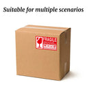 Fragile Warning Self Adhesive Sticker For Express Shipping Courier Alert Use - 9×5cm
