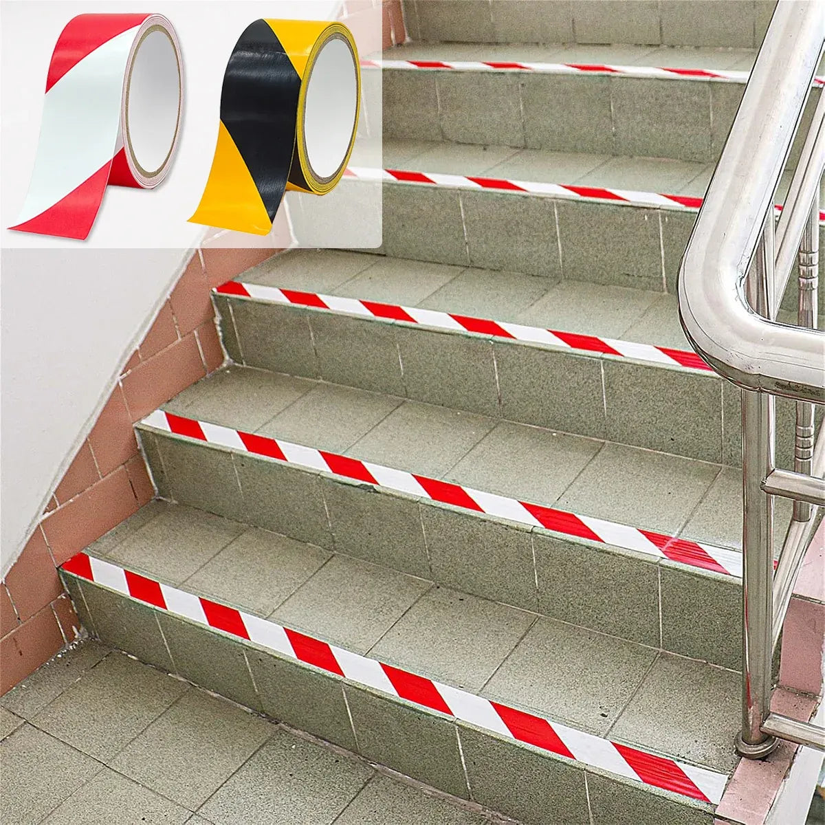 PVC Warning Tape Waterproof High Adhesion for Floor Marking
