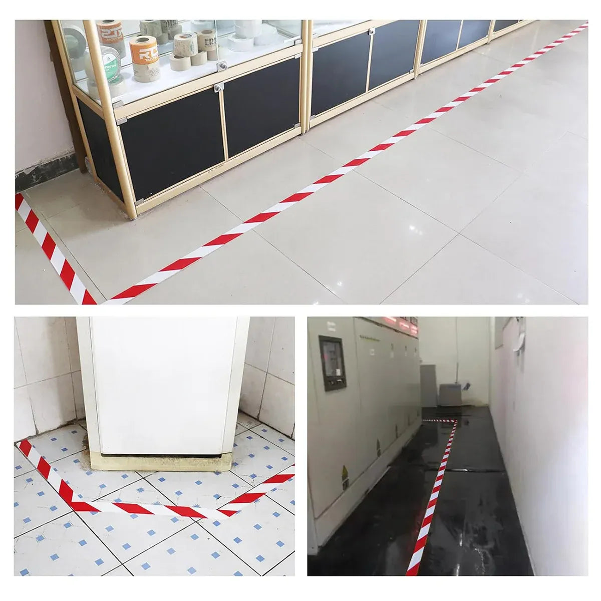 PVC Warning Tape Waterproof High Adhesion for Floor Marking