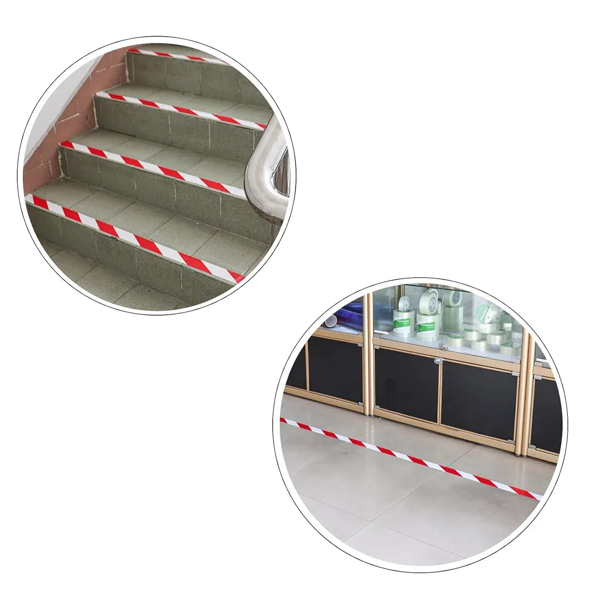 PVC Warning Tape Waterproof High Adhesion for Floor Marking