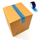 Blue VOID Tamper Evident Sealing Tape for Cartons Documents and Parcels - 4cm