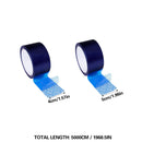 Blue VOID Tamper Evident Sealing Tape for Cartons Documents and Parcels - 5cm