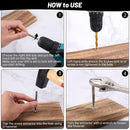 15Pcs Multi Function Drill Bit Stripped Screw Extractor Bolt Screw Remover Set