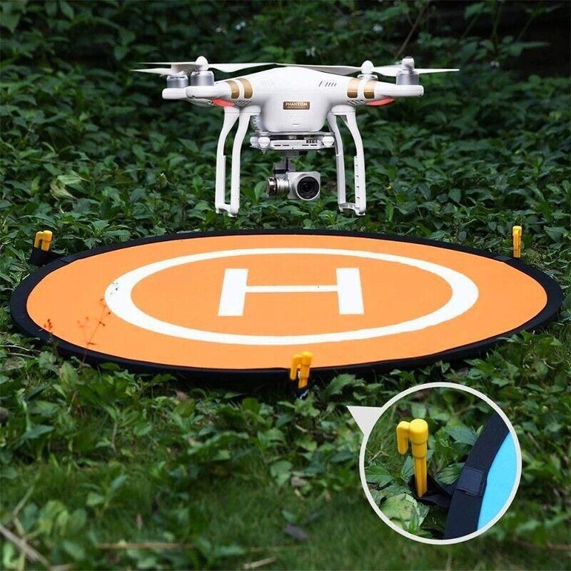 Drone Landing Pad For Dji Mavic Pro Fast-Fold Parking 55Cm 75Cm 110Cm Helipad Gd - 110CM