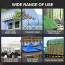 High Adhesive Tarpaulin Repair Tape Tent Awning Fix Patch Waterproof Universal - Red - 8cm x 7.5m