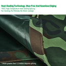 Camouflage Tarpaulin Tarp Cover Outdoor Rainproof Ground Sheet Heavy - 3x3m